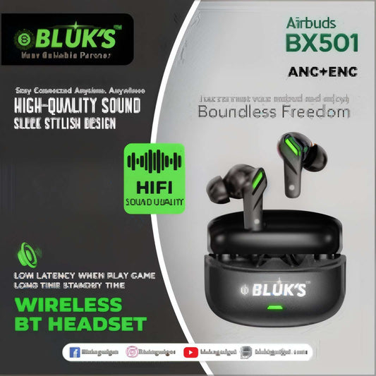Bluks BX-501 Wireless AirBuds